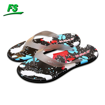 Flip flip de la playa del verano 2018, flip flop personalizado de los hombres, flip flop de la venta al por menor y de la personalización